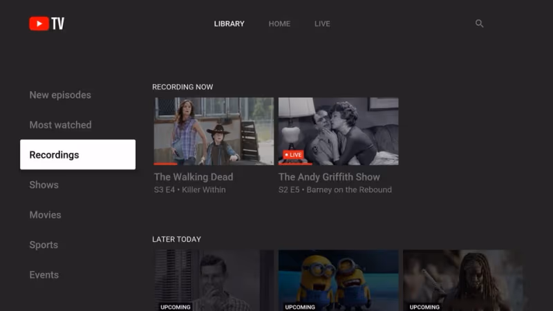 Youtube Tv Recordings